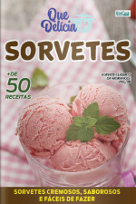 Que delicia Ed. 39 - Sorvetes