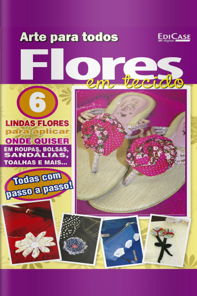 Artesanato Simples - Flores em tecido -14/11/2022