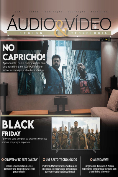 Áudio  Vídeo – Design e Tecnologia Ed. 199 - NO CAPRICHO