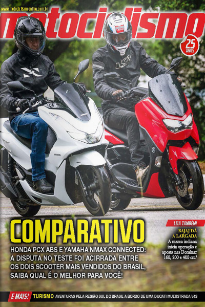Motociclismo Ed. 301 - Comparativo Honda PCX e Yamaha Nmax