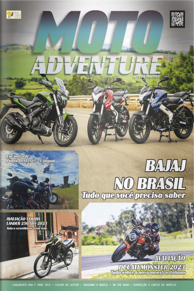 Moto Adventure Ed. 266 - Bajaj no Brasil