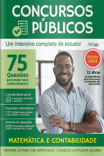 Apostilas Concursos Públicos Ed. 04 - Matemática e Contabilidade