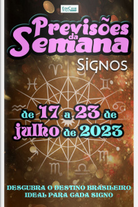 Previsões da Semana Ed. 168 - Previsões de 18 a 23 de Julho 2023