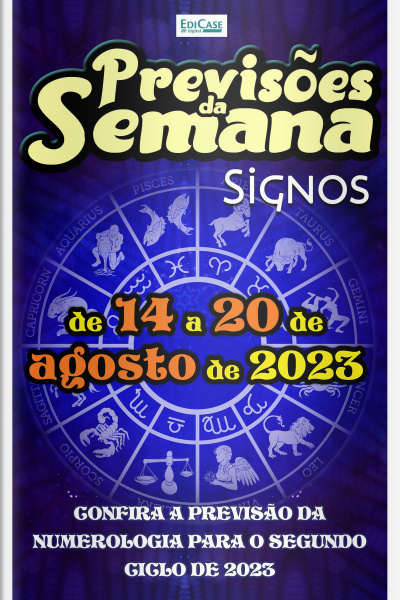 Previsões da Semana Ed. 172 - Previsões de 14 a 20 de Agosto de 2023
