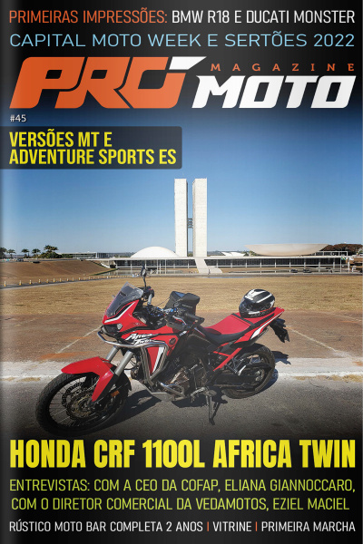 Pró Moto Street Ed. 45 - Honda CRF 1100L Africa Twin