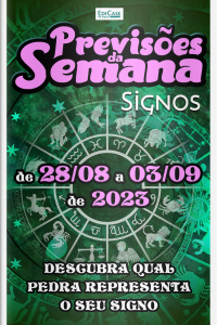 Previsões da Semana Ed. 174 - Previsões de 28/08 a 03/09 de 2023