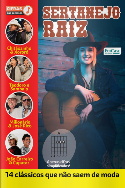 Cifras dos Sucesso Ed. 76 - Sertanejo raiz