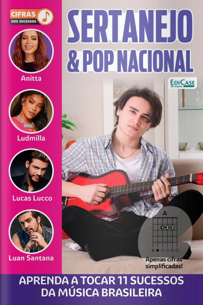 Cifras dos Sucesso Ed. 78 - Sertanejo  pop nacional