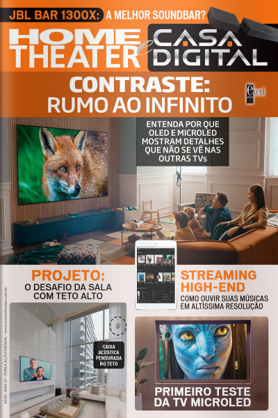 Home Theater e Casa Digital Ed. 328 - Contraste: Rumo ao Infinito