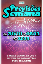 Previsões da Semana Ed. 183 - Previsões de 30/10 a 05/11 de 2023