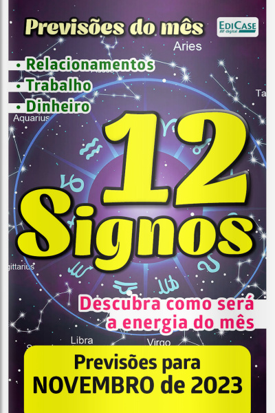 Previsões do Mês Ed. 65 - 12 Signos - Novembro de 2023