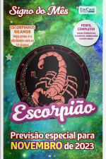 Signo do Mês Ed. 65 - Escorpião