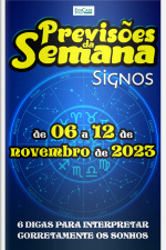 Previsões da Semana Ed. 184 - Previsões de 06 a 12 de Novembro de 2023