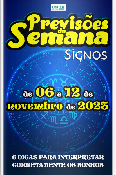 Previsões da Semana Ed. 184 - Previsões de 06 a 12 de Novembro de 2023