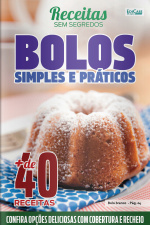 Receitas Sem Segredos Ed. 52 - Bolos Simples e Práticos