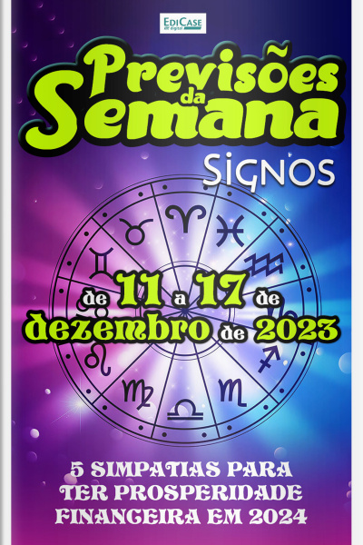 Previsões da Semana Ed. 189 - Previsões de 11 a 17 de Dezembro de 2023