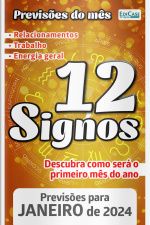 Previsões do Mês Ed. 67 - 12 Signos - Janeiro de 2024