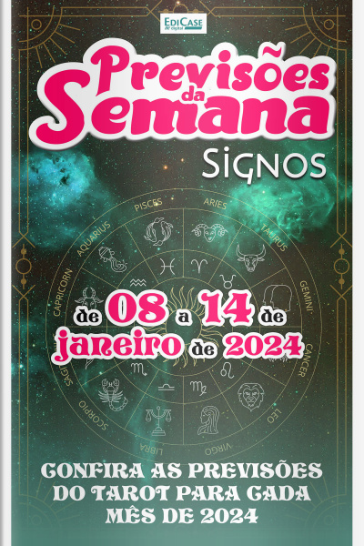 Previsões da Semana Ed. 193 - Previsões de 08 a 14 de Janeiro de 2024