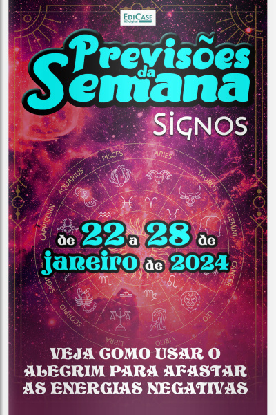Previsões da Semana Ed. 195 - Previsões de 22 a 28 de Janeiro de 2024