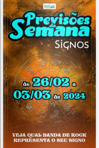 Previsões da Semana Ed. 200 - Previsões de 26/02 a 03/03 de 2024