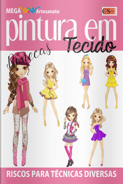 Mega Artesanato Ed. 75 - Pintura em Tecidos - Bonecas2