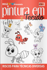 Mega Artesanato Ed. 77 - Pintura em Tecidos - Fofos