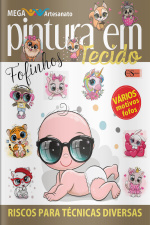 Mega Artesanato Ed. 63 - Pintura em Tecidos - Fofinhos