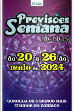 Previsões da Semana Ed. 212 - Previsões de 20 a 26 de Maio de 2024