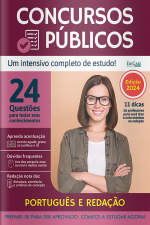 Apostilas Concursos Públicos Ed. 01 - Português e Redação 2024