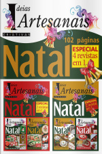 Ideias Criativas Artesanais Ed. 22 -Coleção Moda e Natal
