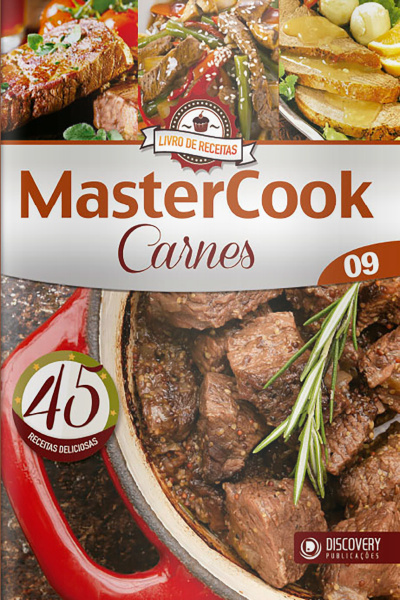 Livro de Receitas - MasterCook Ed. 09 - Carnes: 45 Receitas Deliciosas