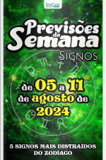 Previsões da Semana Ed. 223 - Previsões de 05 a 11 de agosto de 2024