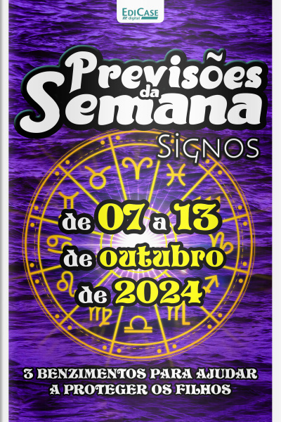 Previsões da Semana Ed. 232 - Previsões de 07 a 13 de outubro de 2024