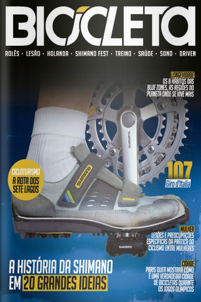 Revista Bicicleta Ed. 147 - A HISTÓRIA DA SHIMANO EM 20 GRANDES IDEIAS