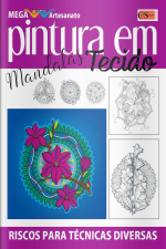 Mega Artesanato Ed. 82 - Pintura em Tecidos - Mandalas