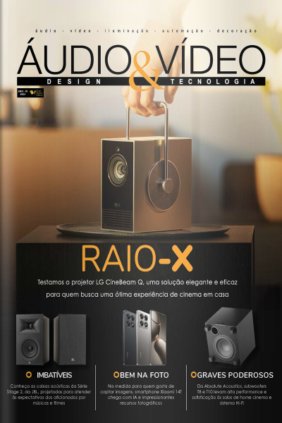 Áudio  Vídeo – Design e Tecnologia Ed. 223 - Projetor LG CineBeam Q