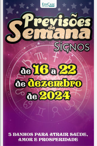 Previsões da Semana Ed. 242 - Previsões de 16 a 22 de dezembro de 2024