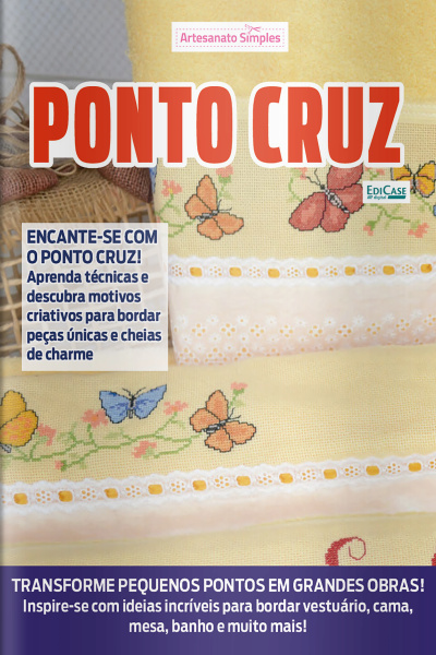 Artesanato Simples Ed. 35 - Ponto Cruz