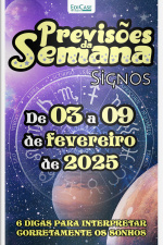 Previsões da Semana Ed. 249 - Previsões de 03 a 09 de Fevereiro de 2025