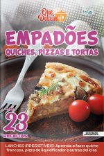 Que Delícia Ed. 113 - Empadões, Quiches, pizzas e tortas