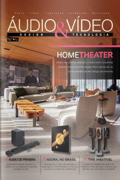 Áudio  Vídeo – Design e Tecnologia Ed. 226 - Modelos da Sonetto G2 Colletion