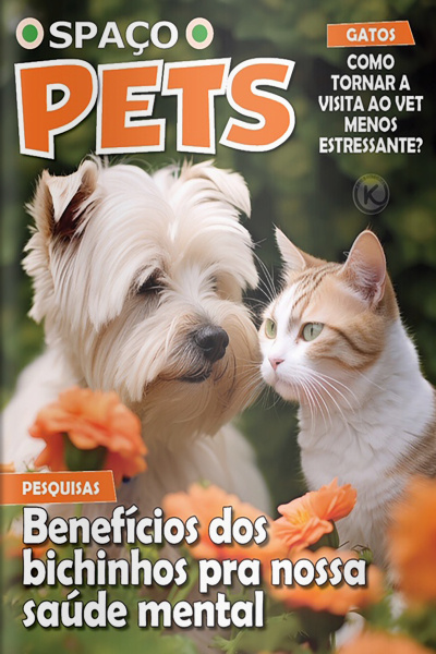Spaço Pets Ed. 69 - Benefícios dos bichinhos pra nossa saúde mental