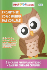 Mega Artesanato Ed. 97 - Encante-secom o mundo das Corujas!