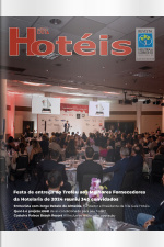 Revista Hotéis Ed. 263 - Festa de entrega do Troféu aos Melhores Fornecedores da Hotelaria de 2024 reuniu 345 convidados