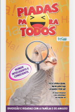 Piadas Para Todos Ed. 188 - Humor Inteligente e Consciente: Piadas, Charadas, O que é, O que é?