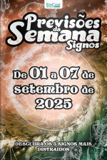 Previsões da Semana Ed. 279 - Signos: Previsões de 01 de Setembro a 07 de Setembro de 2025