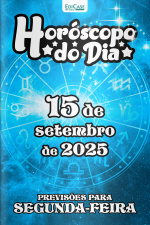 Horóscopo do Dia Ed. 245 - 15 de Setembro de 2025