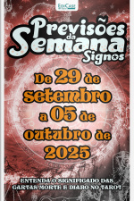 Previsões da Semana Ed. 283 - Signos: Previsões de 29 de Setembro a 05 de Outubro de 2025