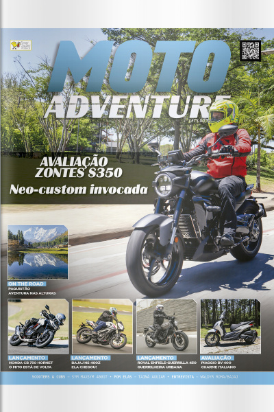 Moto Adventure Ed. 300 - AVALIAÇÃO ZONTES S350 