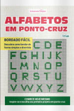 Artesanato Simples Ed. 84 - Alfabetos em ponto-cruz